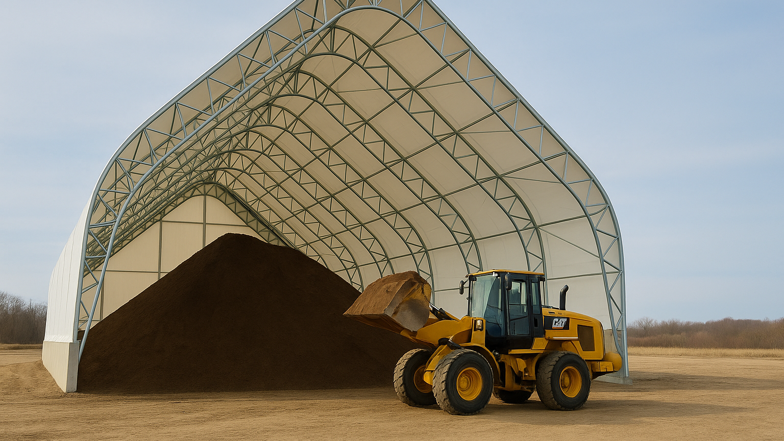 Nově vyrábíme - Plachtové haly Magnum Series